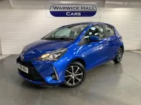 Used Toyota Yaris 2018 Blue Hatchback