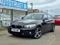 Used BMW 118 Sport Line 2016 Black Hatchback