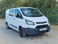 Used Ford Transit Custom 103 HP (75 kW) 2017 White Van