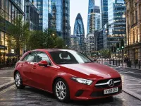Used Mercedes A180 Executive 136 HP (100 kW) 2020 Red Hatchback