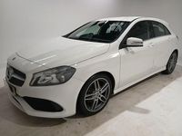 Used Mercedes A160 AMG line 102 HP (75 kW) 2018 White Hatchback