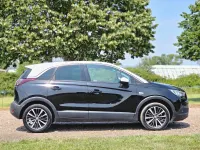 Used Vauxhall Crossland X Elite 110 HP (80 kW) 2017 Black SUV