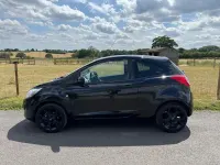 Used Ford Ka Zetec 69 HP (50 kW) 2016 Black Hatchback