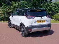 Used Vauxhall Crossland X Elite 81 HP (59 kW) 2018 White SUV