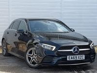 Used Mercedes A180 AMG line 136 HP (100 kW) 2019 Black Hatchback