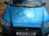 Used Mitsubishi ASX 117 HP (86 kW) 2012 Blue SUV