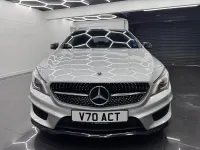 Used Mercedes CLA220 AMG 177 HP (130 kW) 2015 Silver Coupe