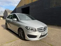 Used Mercedes B180 AMG line 109 HP (80 kW) 2018 Silver Hatchback
