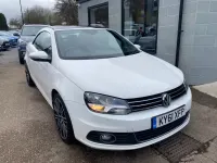 Used VW Eos Sportline 140 HP (102 kW) 2011 White Cabriolet