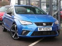 Used Seat Ibiza FR Sport 94 HP (69 kW) 2023 Blue Hatchback