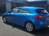 Used Mercedes A180 SE 122 HP (89 kW) 2015 Blue Hatchback