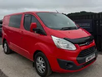 Used Ford Transit Custom Limited 125 HP (91 kW) 2014 Red Van