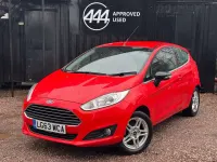 Used Ford Fiesta Zetec 2013 Red Hatchback