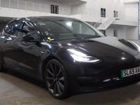 Used Tesla Model 3 Performance 330 kW (449 HP) 2019 Black Sedan
