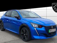 Used Peugeot e-208 Premium 100 kW (136 HP) 2022 Blue Hatchback