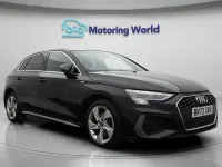 Begagnad Audi A3 Sportback e-tron S-Line 204 HK (150 kW) 2022 Svart Halvkombi
