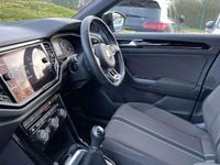 Used VW T-Roc Black Edition 110 HP (80 kW) 2021 Blue SUV