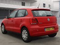 Used VW Polo SE 60 HP (44 kW) 2010 Red Hatchback