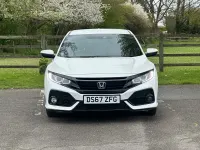 Used Honda Civic SR 2018 White Hatchback