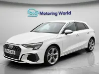 Used Audi A3 Sportback S-Line 204 HP (150 kW) 2023 White Hatchback