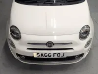 Used Fiat 500 S 69 HP (50 kW) 2016 White Hatchback