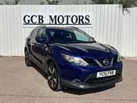 Begagnad Nissan Qashqai N-TEC 2015 Blå SUV