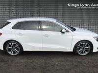 Used Audi A3 S-Line 113 HP (83 kW) 2025 White Hatchback