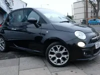 Used Fiat 500 S 69 HP (50 kW) 2015 Black Hatchback
