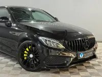 Used Mercedes C250 AMG line 204 HP (150 kW) 2016 Black Coupe
