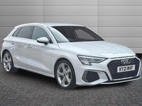Used Audi A3 S-Line 150 HP (110 kW) 2021 White Sedan