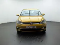 Used VW Golf VII SE 125 HP (91 kW) 2017 Yellow Hatchback