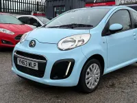 Used Citroën C1 VTR Sport 68 HP (50 kW) 2013 Blue Hatchback