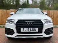 Używany Audi Q3 S-Line 150 KM (110 kW) 2016 Biały SUV