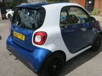 Used Smart ForTwo Coupé Premium 90 HP (66 kW) 2016 Blue Coupe