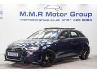 Used Audi A3 Sportback S-Line 2017 Blue Hatchback