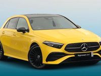 Used Mercedes A200 Exclusive 163 HP (119 kW) 2023 Yellow Hatchback