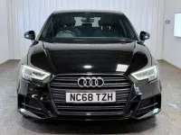 Used Audi A3 Sportback Black Edition 150 HP (110 kW) 2019 Black Hatchback