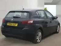 Used Peugeot 308 Active 100 HP (73 kW) 2015 Black Hatchback
