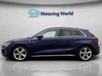 Used Audi A3 Sportback S-Line 2021 Blue Hatchback