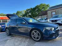 Used Mercedes A200 AMG line 2021 Blue Hatchback