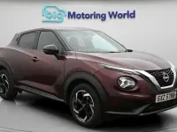 Used Nissan Juke N-Connecta 114 HP (83 kW) 2023 Red SUV