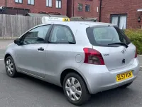 Begagnad Toyota Yaris T2 69 HK (50 kW) 2007 Silver Halvkombi