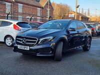 Used Mercedes GLA220 AMG line 170 HP (125 kW) 2015 Purple SUV