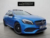 Używany Mercedes A200 AMG Line Premium Plus 2016 Niebieski Hatchback