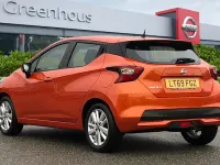 Used Nissan Micra Acenta 2019 Orange Hatchback