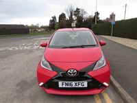 Used Toyota Aygo X-play 69 HP (50 kW) 2016 Red Hatchback