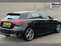 Used Mercedes A250 AMG line 224 HP (164 kW) 2018 Black Hatchback