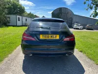Used Mercedes CLA220 AMG line 2018 Black Coupe