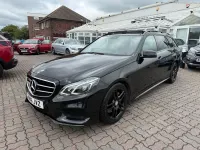 Used Mercedes E350 Premium 2016 Black Estate