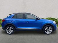 Usado VW T-Roc Design 115 HP (84 kW) 2021 Azul SUV